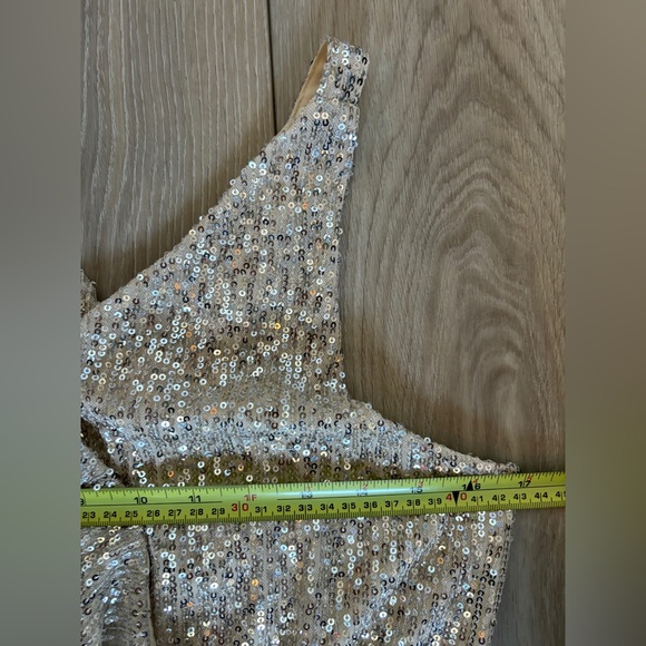 BCBG Girls Sequin Ruffle Jumpsuit (Big Kids), size 16. - Picture 13 of 14